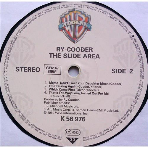  Vinyl records  Ry Cooder – The Slide Area / WB K 56 976 picture in  Vinyl Play магазин LP и CD  06227  3 