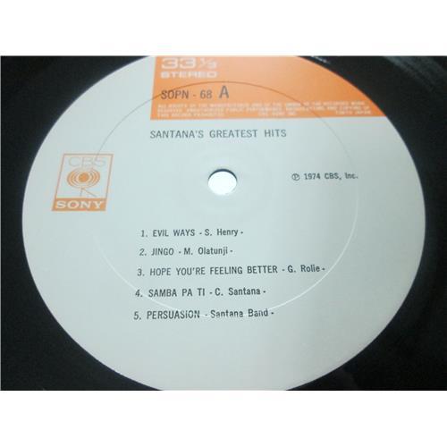 Картинка  Виниловые пластинки  Santana – Santana's Greatest Hits / SOPN 68 в  Vinyl Play магазин LP и CD   03505 2 