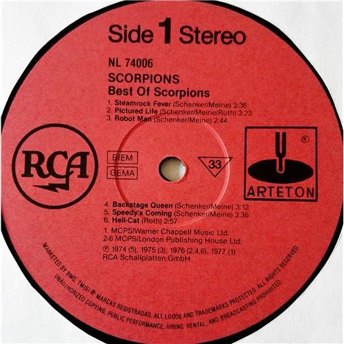 Картинка  Виниловые пластинки  Scorpions – Best Of Scorpions / NL 74006 в  Vinyl Play магазин LP и CD   07296 2 
