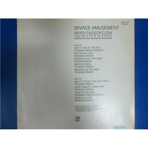 Картинка  Виниловые пластинки  Scorpions – Savage Amusement / SHSP 4125 в  Vinyl Play магазин LP и CD   03412 1 