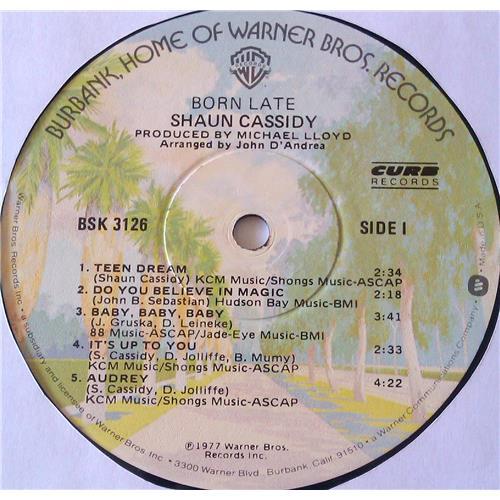  Vinyl records  Shaun Cassidy – Born Late / BSK 3126 picture in  Vinyl Play магазин LP и CD  06694  4 