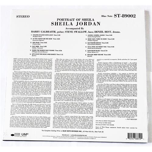Картинка  Виниловые пластинки  Sheila Jordan – Portrait Of Sheila / ST-89002 / Sealed в  Vinyl Play магазин LP и CD   08913 1 
