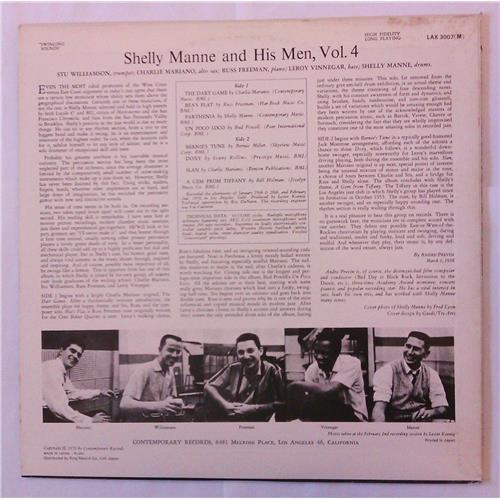 Картинка  Виниловые пластинки  Shelly Manne & His Men – Vol. 4 - Swinging Sounds / LAX 3007(M) в  Vinyl Play магазин LP и CD   04576 1 
