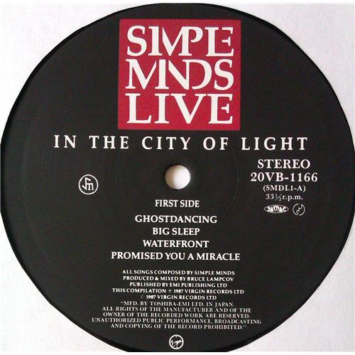  Vinyl records  Simple Minds – Live In The City Of Light / 20VB-1166-67 picture in  Vinyl Play магазин LP и CD  05620  4 