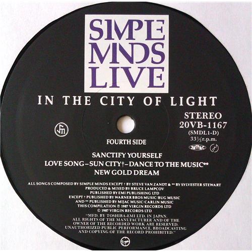 Картинка  Виниловые пластинки  Simple Minds – Live In The City Of Light / 20VB-1166-67 в  Vinyl Play магазин LP и CD   05620 7 
