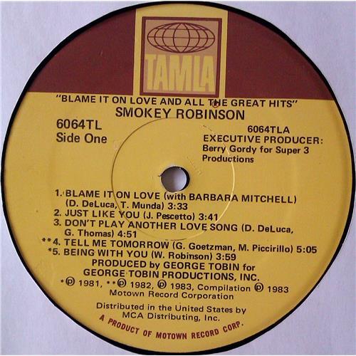 Картинка  Виниловые пластинки  Smokey Robinson – Blame It On Love & All The Great Hits / 6064TL в  Vinyl Play магазин LP и CD   04847 2 