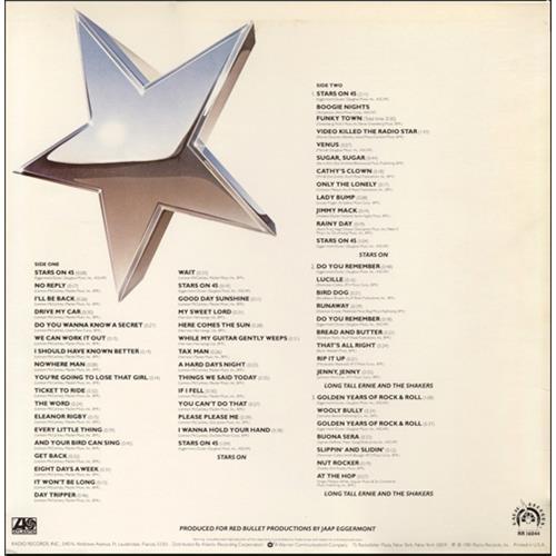 Картинка  Виниловые пластинки  Stars On 45 / Long Tall Ernie And The Shakers – Stars On Long Play / RR 16044 в  Vinyl Play магазин LP и CD   03287 1 