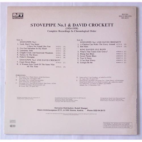 Картинка  Виниловые пластинки  Stovepipe No.1 & David Crockett – Complete Recordings In Chronological Order (1924-1930) / BD-2019 в  Vinyl Play магазин LP и CD   05690 1 