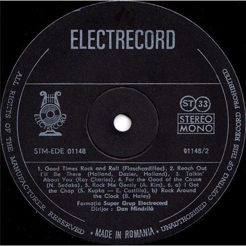  Vinyl records  Super Grup Electrecord, Dirijor Dan Mindrila – Rock'n Roll Again ! / STM-EDE 01148 picture in  Vinyl Play магазин LP и CD  02101  3 