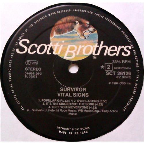 Картинка  Виниловые пластинки  Survivor – Vital Signs / SCT 26126 в  Vinyl Play магазин LP и CD   04703 5 