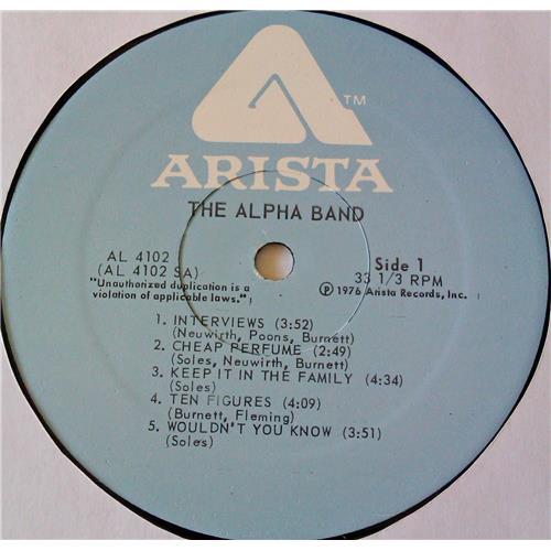  Vinyl records  The Alpha Band – The Alpha Band / AL 4102 picture in  Vinyl Play магазин LP и CD  07009  4 