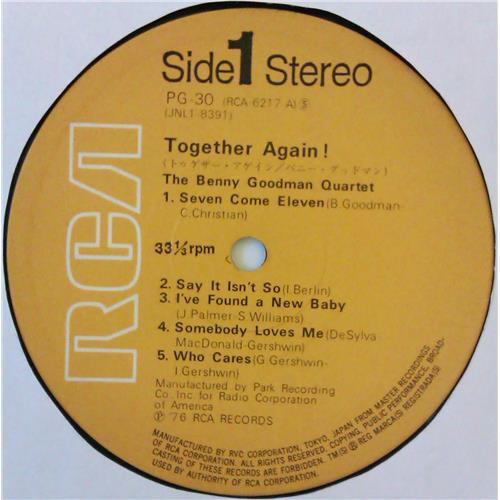 Картинка  Виниловые пластинки  The Benny Goodman Quartet – Together Again! / PG-30 в  Vinyl Play магазин LP и CD   04578 3 