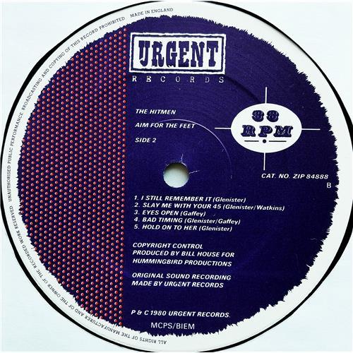  Vinyl records  The Hitmen – Aim For The Feet / ZIP 84888 picture in  Vinyl Play магазин LP и CD  07283  3 