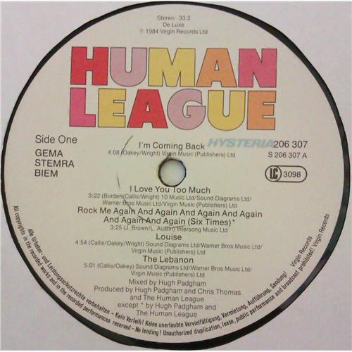Картинка  Виниловые пластинки  The Human League – Hysteria / 206 307 в  Vinyl Play магазин LP и CD   04727 6 