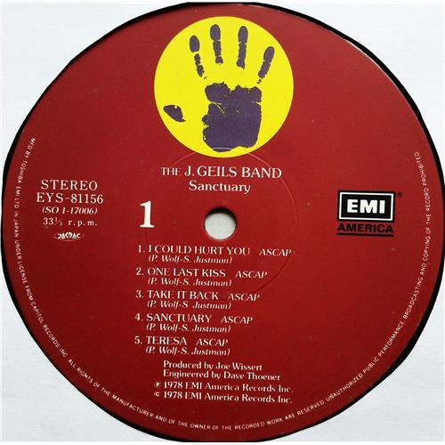  Vinyl records  The J. Geils Band – Sanctuary. / EYS-81156 picture in  Vinyl Play магазин LP и CD  07655  4 