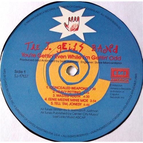 Картинка  Виниловые пластинки  The J. Geils Band – You're Gettin' Even While I'm Gettin' Odd / SJ-17137 в  Vinyl Play магазин LP и CD   05480 4 