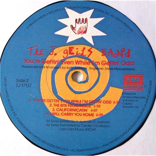 Картинка  Виниловые пластинки  The J. Geils Band – You're Gettin' Even While I'm Gettin' Odd / SJ-17137 в  Vinyl Play магазин LP и CD   05480 5 