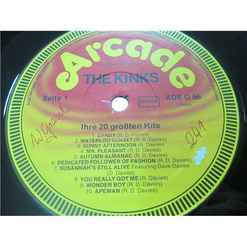 Картинка  Виниловые пластинки  The Kinks – Ihre 20 Grossten Hits / ADE G 56 в  Vinyl Play магазин LP и CD   03366 2 