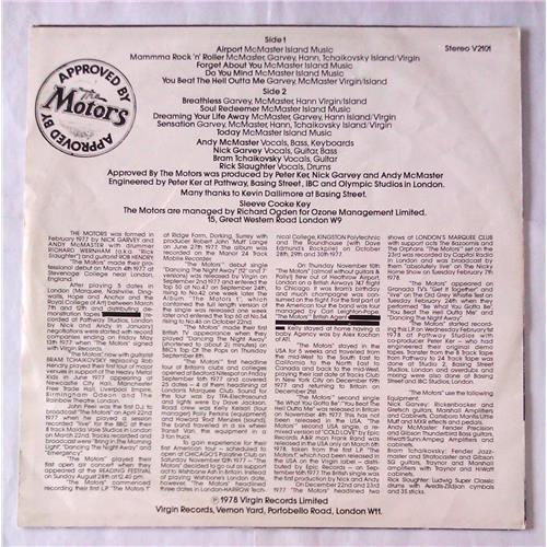Картинка  Виниловые пластинки  The Motors – Approved By The Motors / V 2101 в  Vinyl Play магазин LP и CD   06605 3 