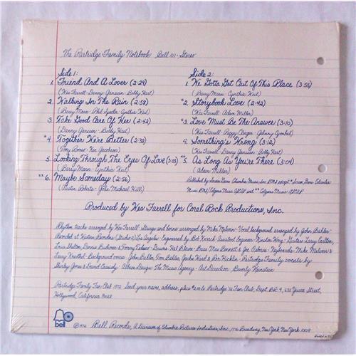 Картинка  Виниловые пластинки  The Partridge Family – The Partridge Family Notebook / BELL 1111 / Sealed в  Vinyl Play магазин LP и CD   06115 1 