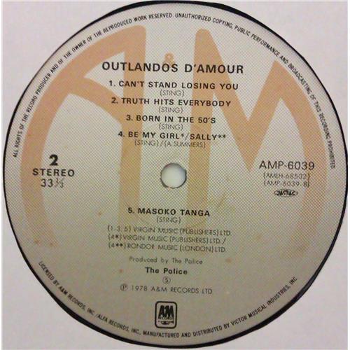 Картинка  Виниловые пластинки  The Police – Outlandos D'Amour / AMP-6039 в  Vinyl Play магазин LP и CD   04744 5 