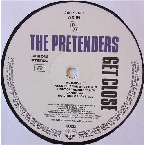 Картинка  Виниловые пластинки  The Pretenders – Get Close / 240 976-1 в  Vinyl Play магазин LP и CD   04826 4 