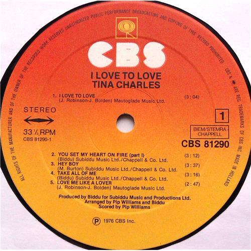  Vinyl records  Tina Charles – I Love To Love / CBS 81290 picture in  Vinyl Play магазин LP и CD  06008  2 