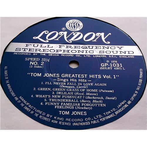  Vinyl records  Tom Jones – Tom Jones Greatest Hits Vol. 1 - Sings His Hits / GP 1031 picture in  Vinyl Play магазин LP и CD  07226  3 