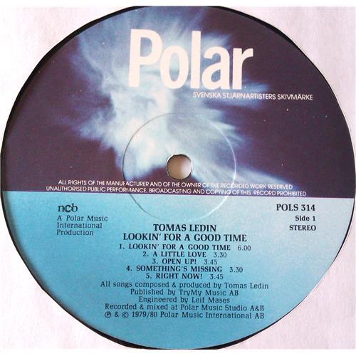 Картинка  Виниловые пластинки  Tomas Ledin – Lookin' For A Good Time / POLS 314 в  Vinyl Play магазин LP и CD   06396 4 
