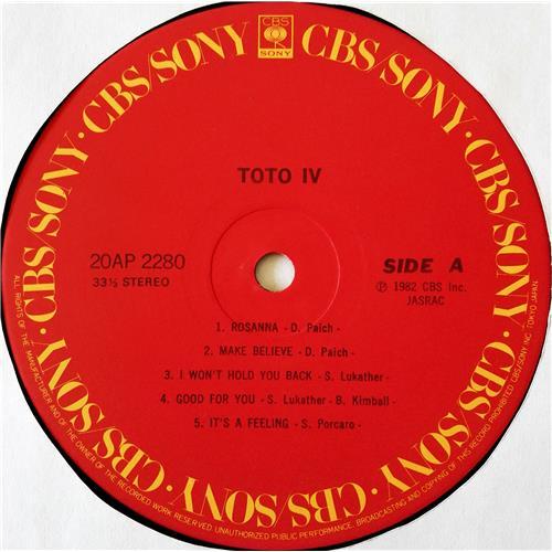 Vinyl records  Toto – Toto IV / 20AP 2280 picture in  Vinyl Play магазин LP и CD  07642  6 