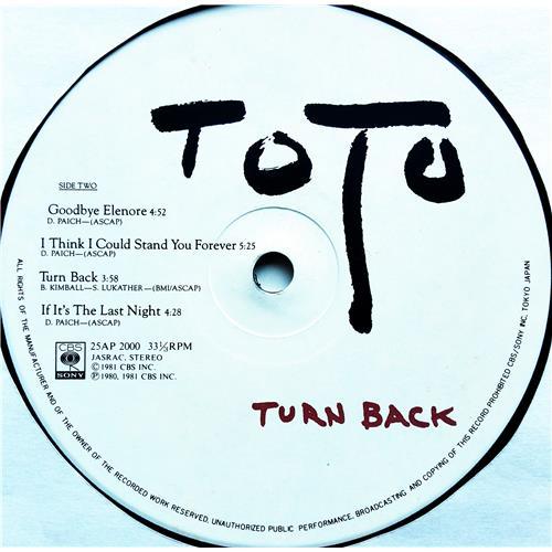  Vinyl records  Toto – Turn Back / 25AP 2000 picture in  Vinyl Play магазин LP и CD  07605  9 