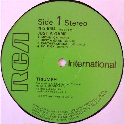  Vinyl records  Triumph – Just A Game / INTS 5154 picture in  Vinyl Play магазин LP и CD  04742  2 