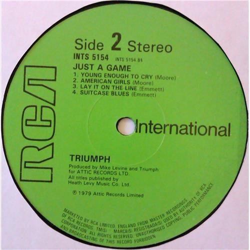  Vinyl records  Triumph – Just A Game / INTS 5154 picture in  Vinyl Play магазин LP и CD  04742  3 