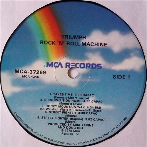  Vinyl records  Triumph – Rock 'N' Roll Machine / MCA-37269 picture in  Vinyl Play магазин LP и CD  04919  2 