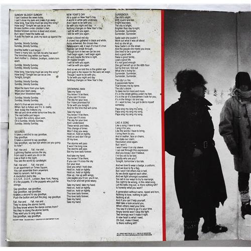 Картинка  Виниловые пластинки  U2 – War / 25S-156 в  Vinyl Play магазин LP и CD   07633 1 