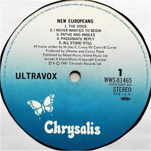  Vinyl records  Ultravox – New Europeans / WWS-81465 picture in  Vinyl Play магазин LP и CD  07657  4 