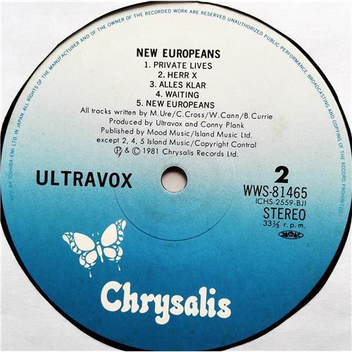  Vinyl records  Ultravox – New Europeans / WWS-81465 picture in  Vinyl Play магазин LP и CD  07657  5 