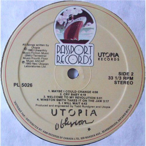  Vinyl records  Utopia – Oblivion / PL 5026 picture in  Vinyl Play магазин LP и CD  04690  3 