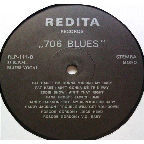  Vinyl records  Various – '706 Blues' / LP-111 picture in  Vinyl Play магазин LP и CD  05513  3 