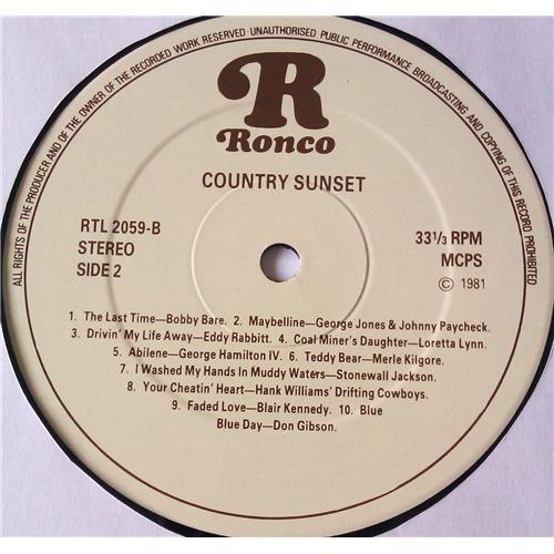 Картинка  Виниловые пластинки  Various – Country Sunset / RTL 2059B в  Vinyl Play магазин LP и CD   05903 3 