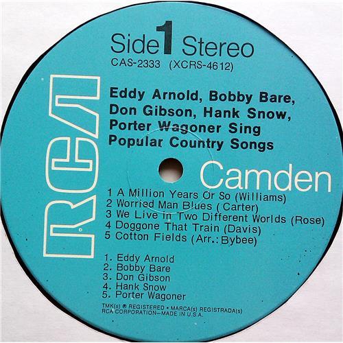  Vinyl records  Various – Eddy Arnold, Bobby Bare, Don Gibson, Hank Snow, Porter Wagoner Sing Popular Country Songs / CAS-2333 picture in  Vinyl Play магазин LP и CD  07262  2 