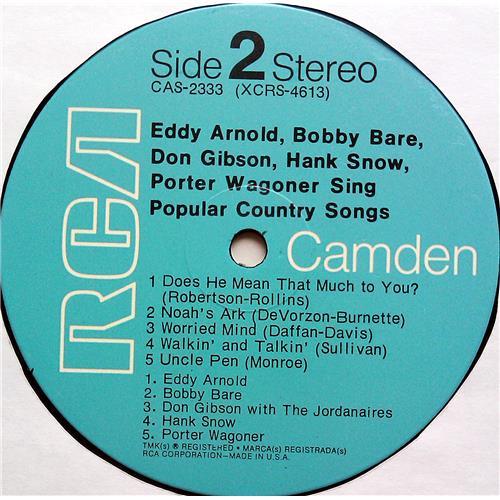  Vinyl records  Various – Eddy Arnold, Bobby Bare, Don Gibson, Hank Snow, Porter Wagoner Sing Popular Country Songs / CAS-2333 picture in  Vinyl Play магазин LP и CD  07262  3 