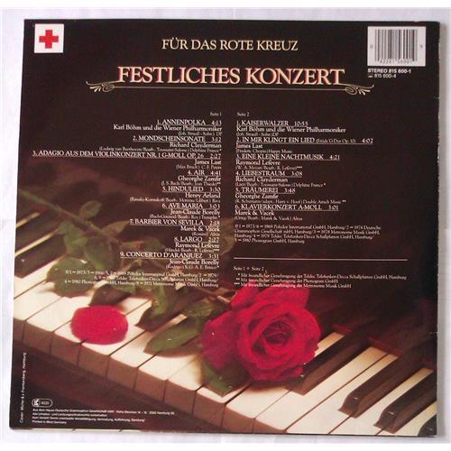  Vinyl records  Various – Fur Das Rote Kreuz - Festliches Konzert / 815 600-1 picture in  Vinyl Play магазин LP и CD  05428  1 