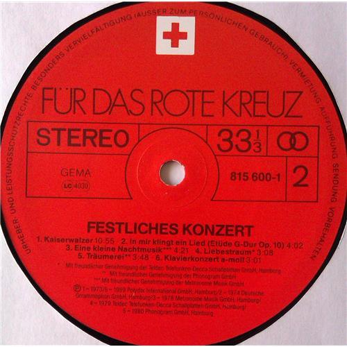  Vinyl records  Various – Fur Das Rote Kreuz - Festliches Konzert / 815 600-1 picture in  Vinyl Play магазин LP и CD  05428  3 
