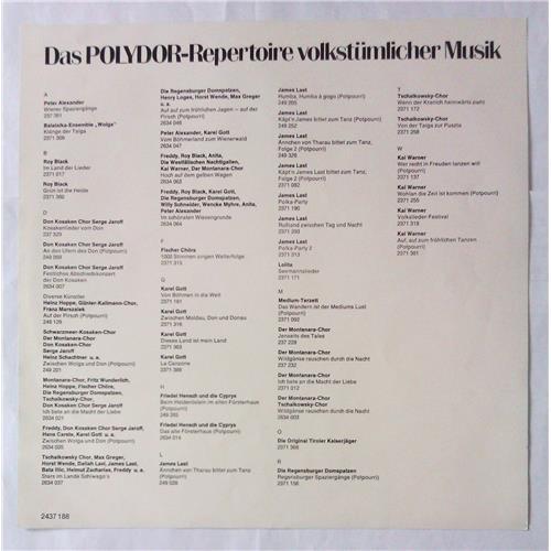 Картинка  Виниловые пластинки  Various – Klange Der Heimat / 2437 188 в  Vinyl Play магазин LP и CD   05420 3 