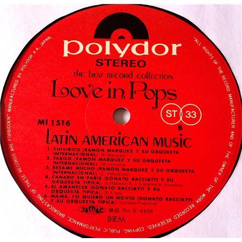 Картинка  Виниловые пластинки  Various – Love In Pops. Latin American Music / MI 1516 в  Vinyl Play магазин LP и CD   06669 3 