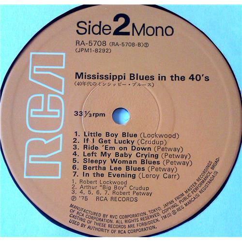 Картинка  Виниловые пластинки  Various – Mississippi Blues In The 40s / RA-5708 в  Vinyl Play магазин LP и CD   05694 5 