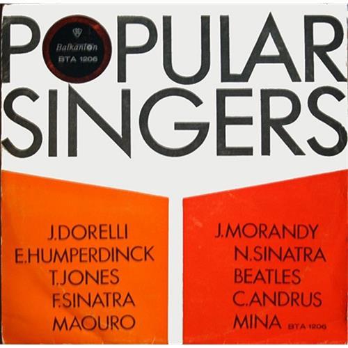  Виниловые пластинки  Various – Popular Singers / BTA 1206 в Vinyl Play магазин LP и CD  02187 