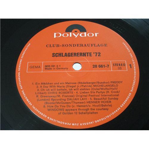  Vinyl records  Various – Schlagerente '72 / 28 661-7 picture in  Vinyl Play магазин LP и CD  04181  2 