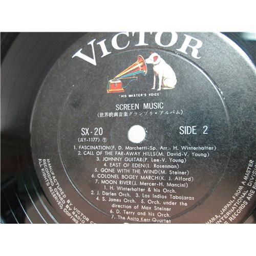  Vinyl records  Various – Screen Music - Grand Prix Series / SX-20 picture in  Vinyl Play магазин LP и CD  01983  4 